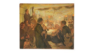 Lot 635 - 19th Century British School - Christmas Eve | oil