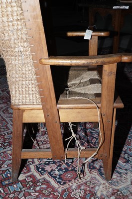 Lot 953 - Robert Harcus Towers: A late 20th Century pine Orkney chair