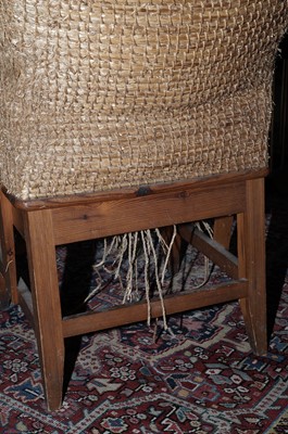 Lot 953 - Robert Harcus Towers: A late 20th Century pine Orkney chair