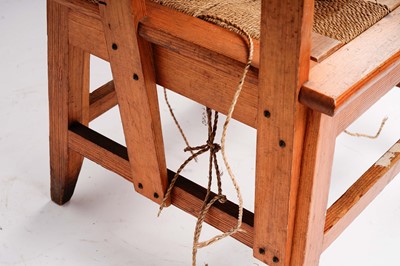 Lot 953 - Robert Harcus Towers: A late 20th Century pine Orkney chair