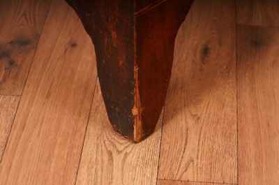 Lot 6 - A Georgian line inlaid mahogany chest of drawers