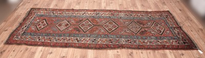 Lot 82 - A Caucasian runner rug