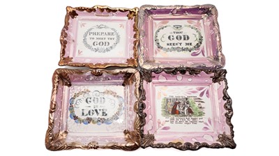 Lot 823 - Four Sunderland  plaques