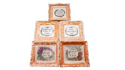 Lot 825 - Five Sunderland plaques