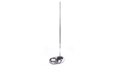 Lot 94 - A 1960's vintage Reslo Miniature Reslosound ribbon microphone and stand