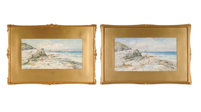 Lot 571 - Thomas Swift Hutton - Table Rocks, two views | watercolour
