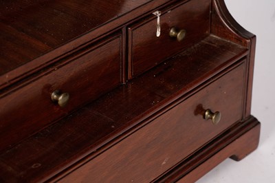 Lot 84 - Two Georgian swing toilet mirrors