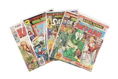 Lot 113 - Marvel Premier; Marvel Feature Presents and Marvel Super-Heroes Presents Comics