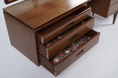 Lot 22 - White and Newton: A retro teak dressing table