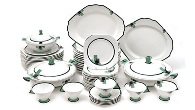 Lot 95 - Shelley Vogue Green Blocks pattern service