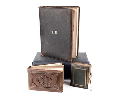 Lot 86 - Two late 19th/early 20th Century photograph albums