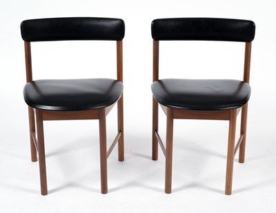 Lot 65 - McIntosh of Kirkaldy: A retro teak extending dining table and chairs