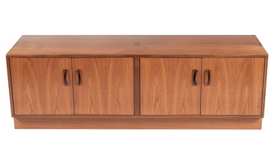 Lot 67 - Victor B Wilkins for G Plan - Fresco: A retro teak double cabinet