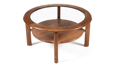 Lot 69 - A retro oak coffee table