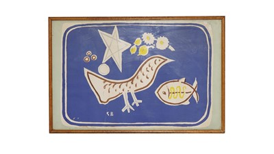 Lot 128 - Georges Braque - The Bird | lithograph
