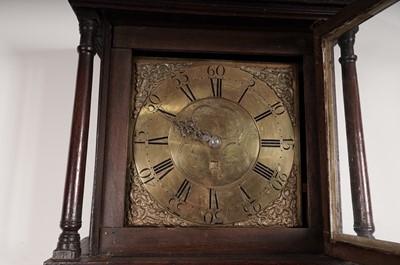 Lot 57 - Simpson, Wigton - An 18th Century oak 30 hour longcase clock