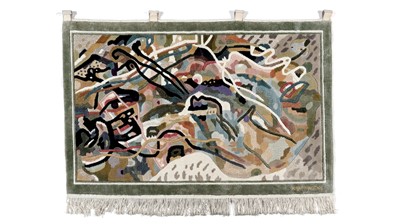 Lot 110 - After Wassily Kandinsky - wall hanging | woven cotton