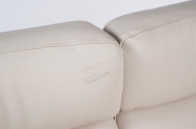 Lot 76 - Ekornes Stressless - Pegasus: A modern two seater reclining sofa