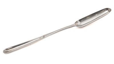 Lot 141 - A Scottish provincial silver marrow scoop