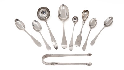Lot 136 - A small group of Scottish provincial silver