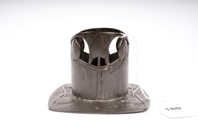 Lot 180 - A Tudric Pewter vase