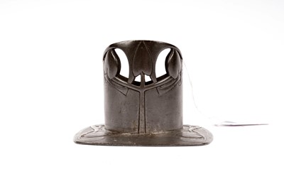 Lot 191 - A Tudric Pewter vase