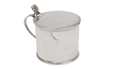 Lot 200 - A George III provincial mustard pot