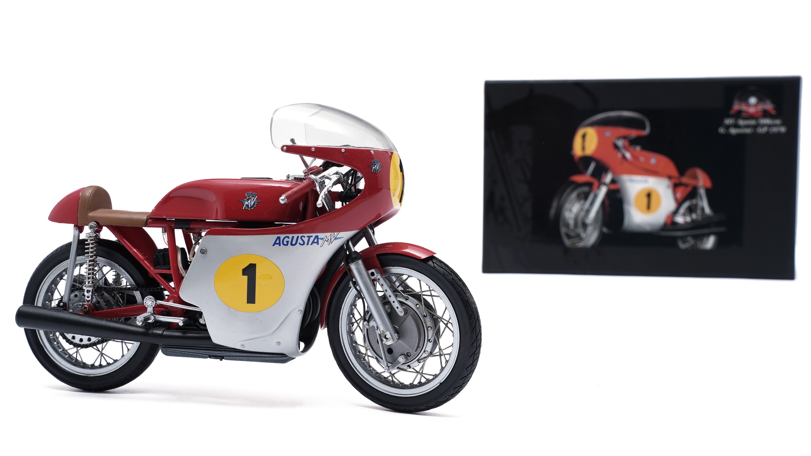 オートバイ・バイク MINICHAMPS 1/12 MV Agusta 500cc Lot 898 - Minichamps MV Agusta 500ccm G Agostini GP