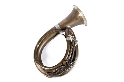 Lot 9 - Brass Helicon BBb tuba