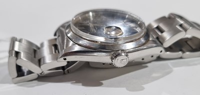 Lot 1025 - Rolex Oyster Perpetual Date: a stainless steel cased automatic wristwatch