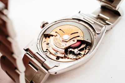 Lot 1025 - Rolex Oyster Perpetual Date: a stainless steel cased automatic wristwatch