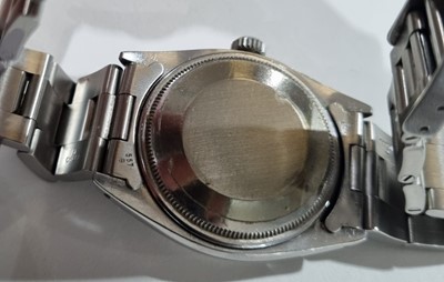 Lot 1025 - Rolex Oyster Perpetual Date: a stainless steel cased automatic wristwatch