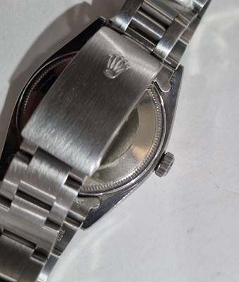 Lot 1025 - Rolex Oyster Perpetual Date: a stainless steel cased automatic wristwatch