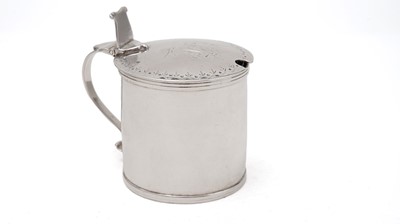 Lot 223 - A George III North County provincial mustard pot