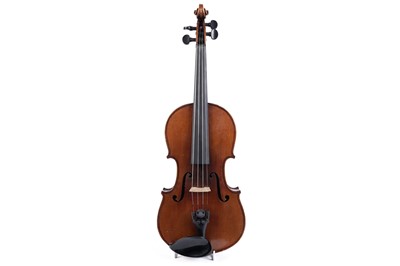 Lot 339 - A German Violin labelled Joseph Aldric