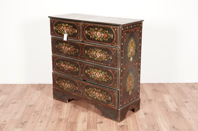 Lot 36 - A 20th Century Scandinavian style chest of drawers