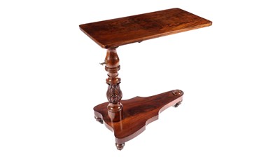 Lot 955 - A 19th Century mahogany reading table