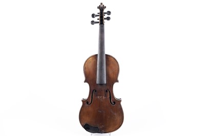 Lot 356 - German trade violin