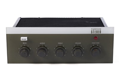 Lot 504 - A Tripletone Gemini stereo amplifier