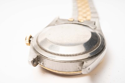 Lot 1049 - Rolex Oyster Perpetual Datejust: a gold and stainless steel cased automatic wristwatch