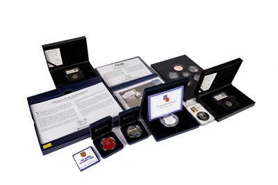 Lot 270 - A collection of silver coins and a medal