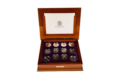 Lot 143 - A Royal Mint Queen Elizabeth II Golden Jubilee coin collection