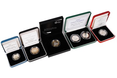 Lot 161 - The Royal Mint silver £1 pound coins
