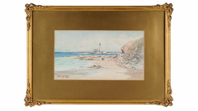 Lot 573 - Thomas Swift Hutton - St Mary's Island | watercolour