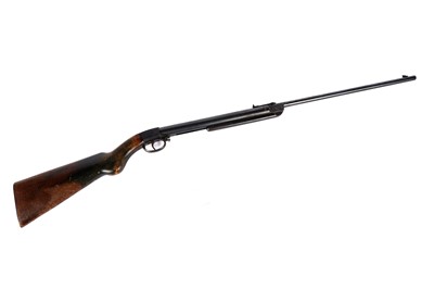 Lot 874 - An early 20th century German Diana .177 underlever air rifle