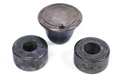 Lot 781 - A collection of H.M.S. Victoria related items