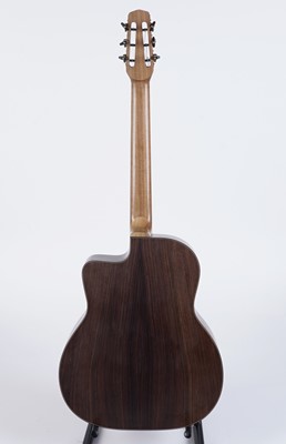 Lot 384 - Luthier built Maccafferi style jazz guitar by Tom Johnson