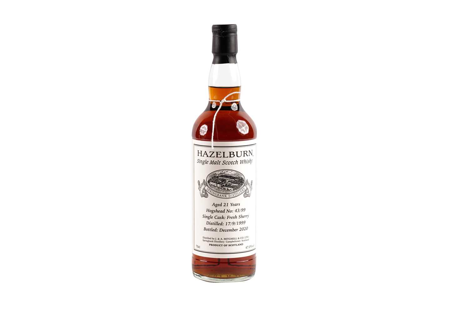 Lot 90 - A bottle of Hazelburn 21 year old single malt Scotch whisky
