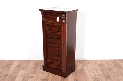 Lot 60 - A Victorian style wellington chest