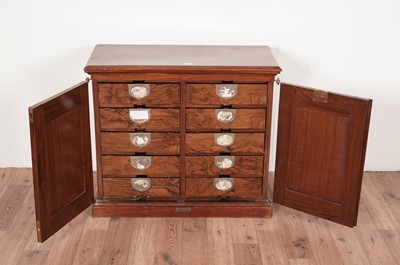 Lot 43 - Amberg's patent cabinet letter file.